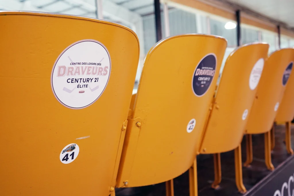 Seats in Centre Draveurs